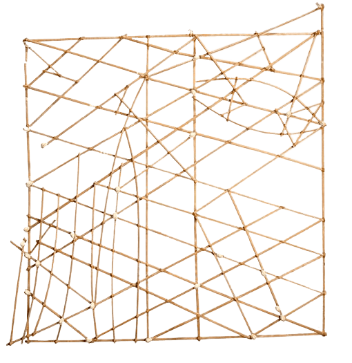Image: Stick chart from Marshall Islands